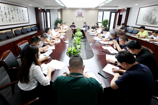 7月22日,寧波海運召開防臺工作會議,對防御臺風作出部署。陸瑩攝1#_副本.jpg 7月22日,寧波海運召開防臺工作會議,對防御臺風作出部署。陸瑩攝1#_副本.jpg